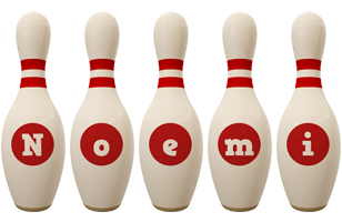 noemi bowling-pin logo