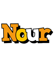 nour cartoon logo