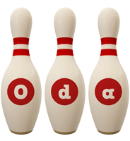 oda bowling-pin logo