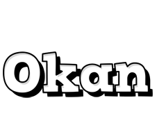 okan snowing logo