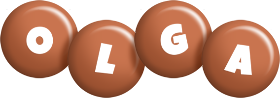 olga candy-brown logo