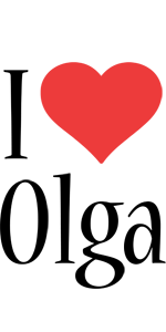 olga i-love logo