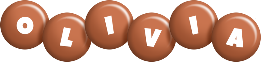 olivia candy-brown logo
