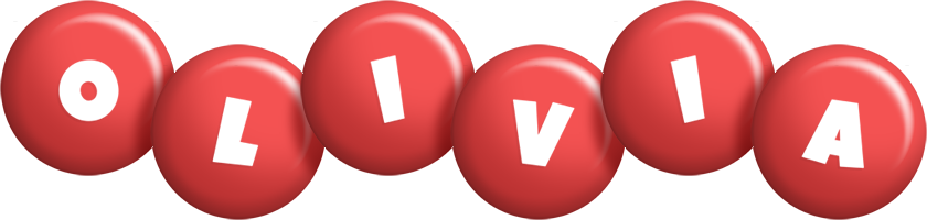olivia candy-red logo