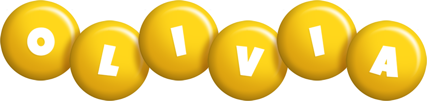 olivia candy-yellow logo