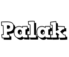 palak snowing logo