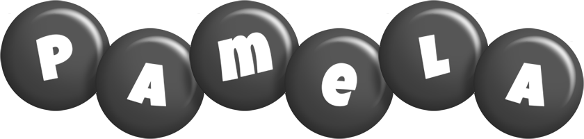 pamela candy-black logo