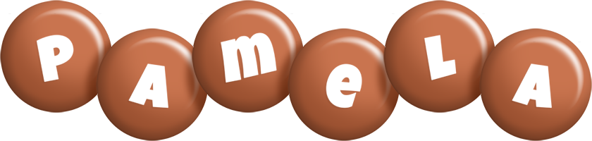 pamela candy-brown logo