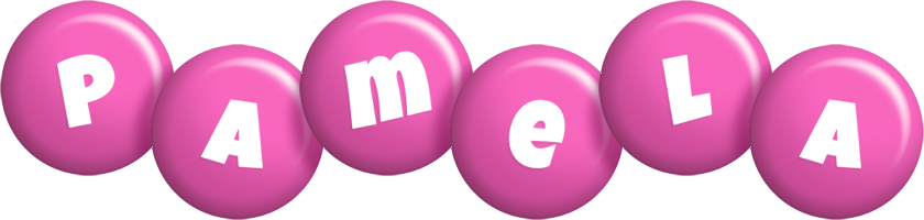 pamela candy-pink logo