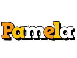 pamela cartoon logo
