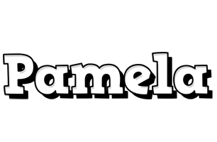 pamela snowing logo