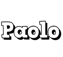 paolo snowing logo