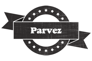 parvez grunge logo