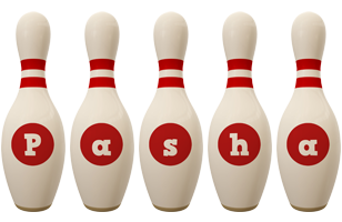 pasha bowling-pin logo