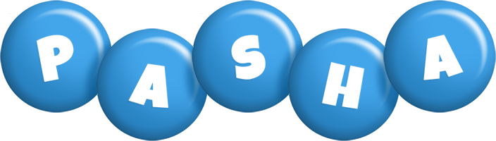 pasha candy-blue logo