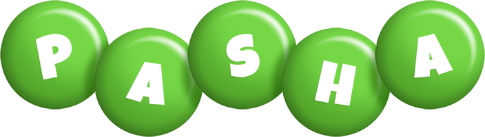 pasha candy-green logo