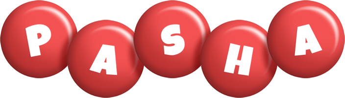 pasha candy-red logo