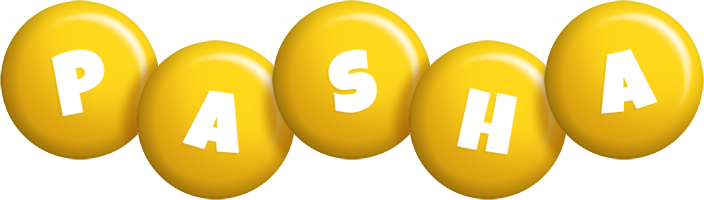 pasha candy-yellow logo