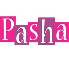 pasha whine logo