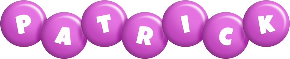 patrick candy-purple logo