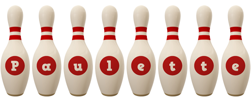 paulette bowling-pin logo