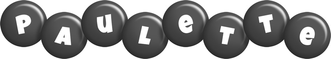 paulette candy-black logo