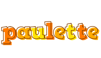 paulette desert logo