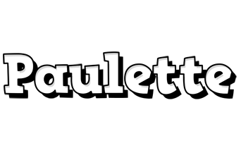 paulette snowing logo