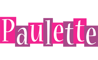 paulette whine logo