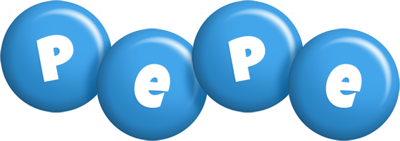pepe candy-blue logo