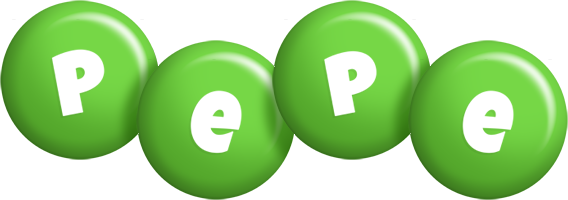 pepe candy-green logo