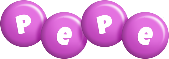 pepe candy-purple logo