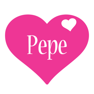 pepe love-heart logo