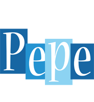 pepe winter logo