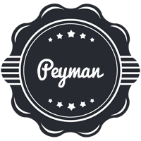 peyman badge logo