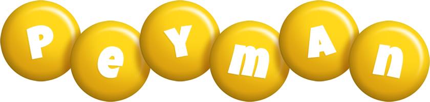 peyman candy-yellow logo