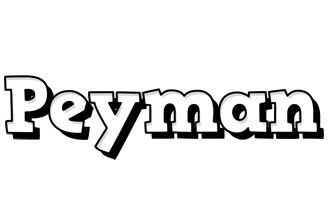 peyman snowing logo