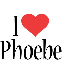 phoebe i-love logo