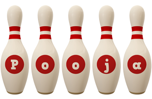 pooja bowling-pin logo