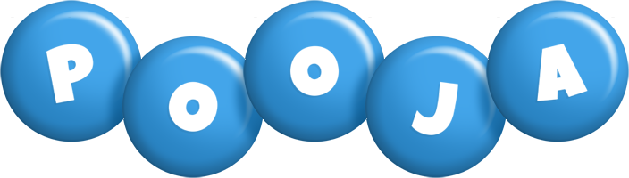 pooja candy-blue logo