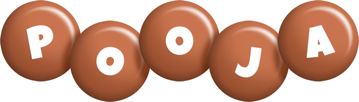pooja candy-brown logo
