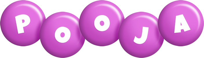 pooja candy-purple logo