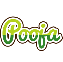 pooja golfing logo