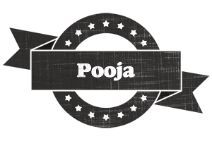 pooja grunge logo