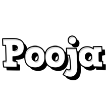 pooja snowing logo