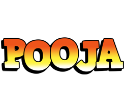 pooja sunset logo