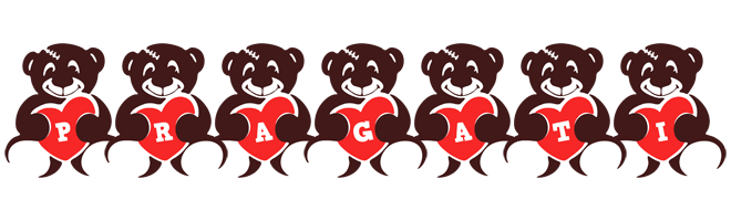 pragati bear logo
