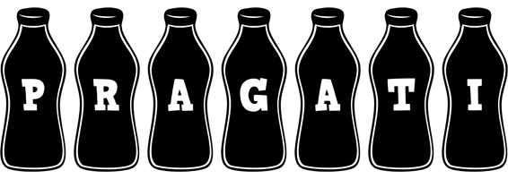 pragati bottle logo