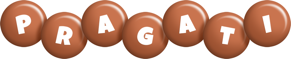 pragati candy-brown logo