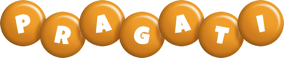 pragati candy-orange logo